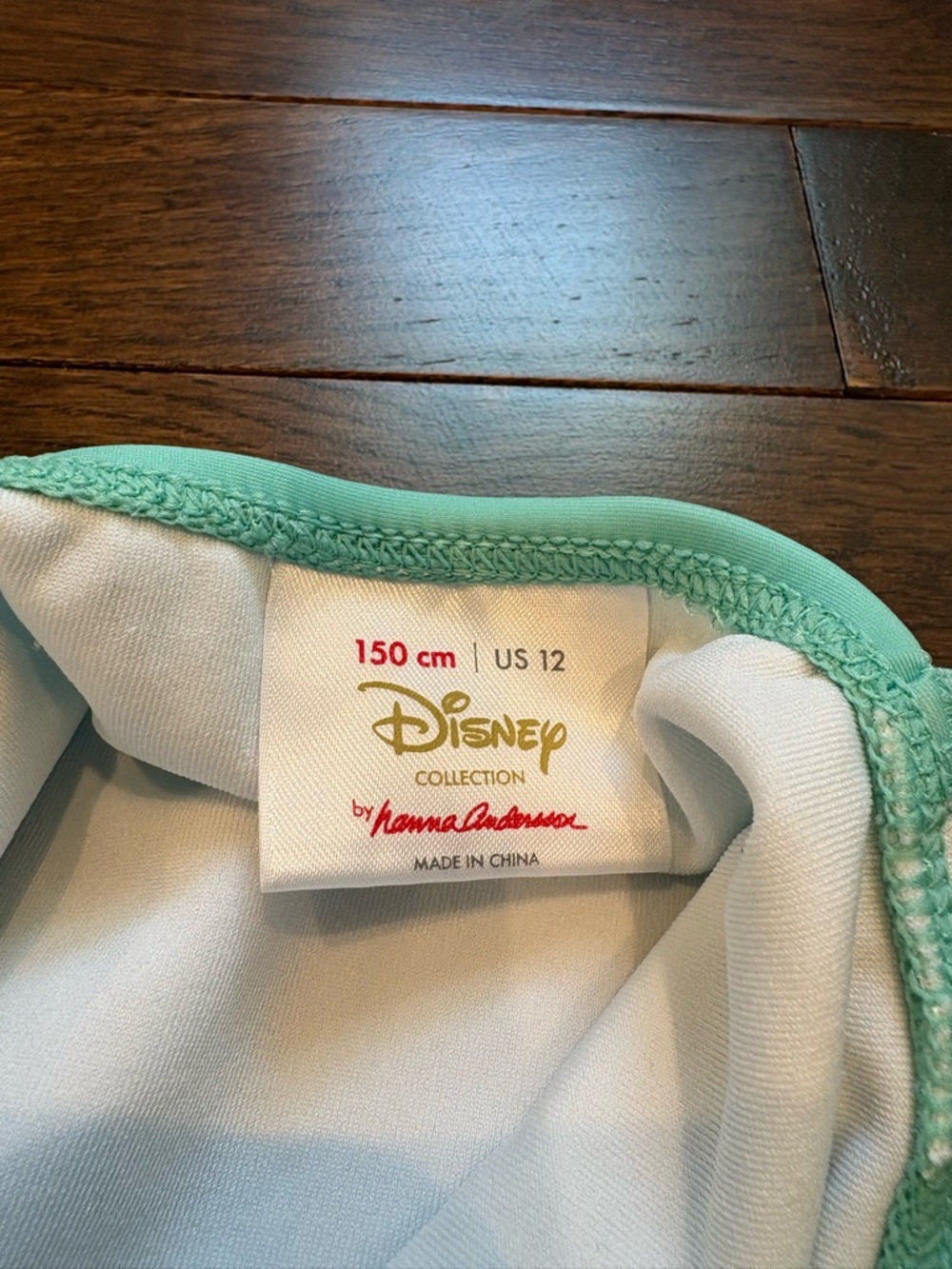 Hanna Andersson Disney Ariel The Little Mermaid Swimsuit 12 150 - Picture 2 of 7